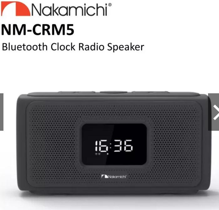 Nakamichi Clock Radio Bluetooth Speaker atelieryuwa.ciao.jp