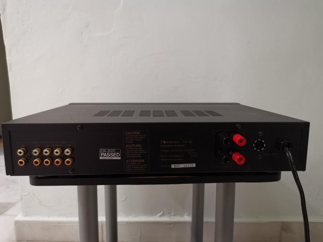 Nakamichi IA-3S Stereo Minimalist Integrated Amplifier