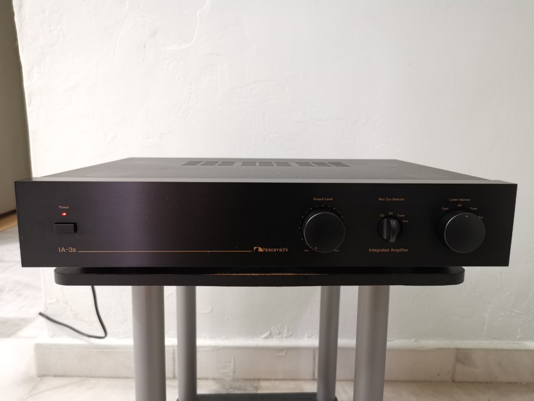 Nakamichi IA-3S Stereo Minimalist Integrated Amplifier, Audio