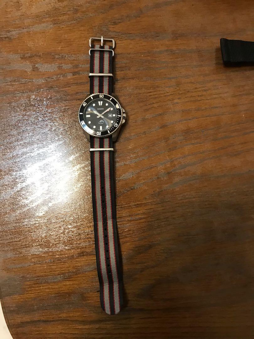 NATO strap Casio diver