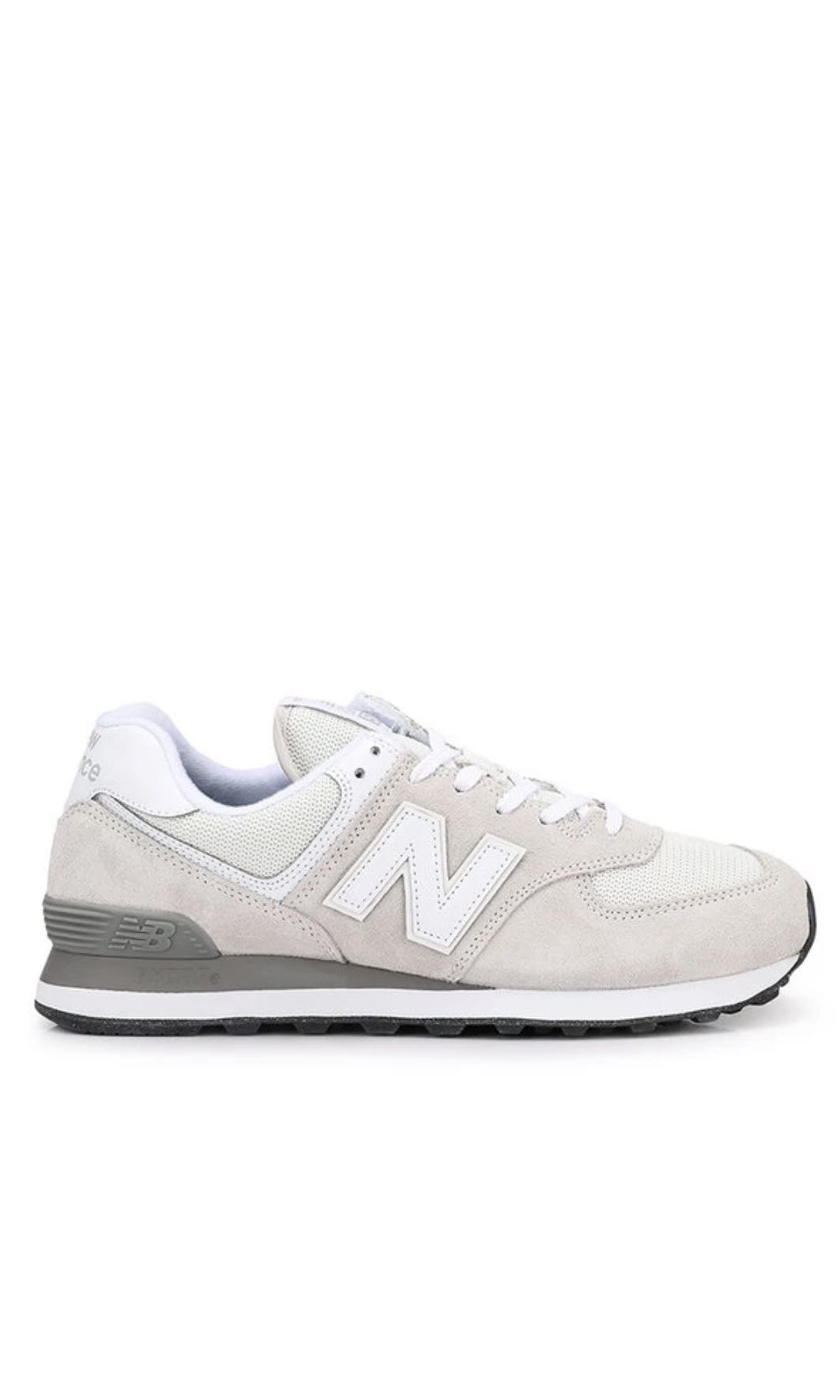 BRAND NEW/ New Balance 574 Classic GREY WHITE, Women's Fashion, Footwear,  Sneakers on Carousell