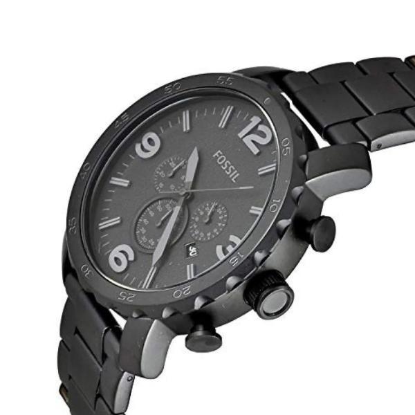 NEW Fossil Nate Stainless Steel Mens Watch JR1401