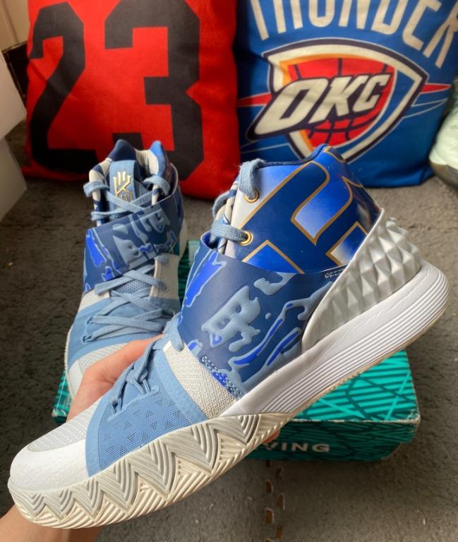 Nike Kyrie S1 Hybrid Blue Gold US10 Carousell