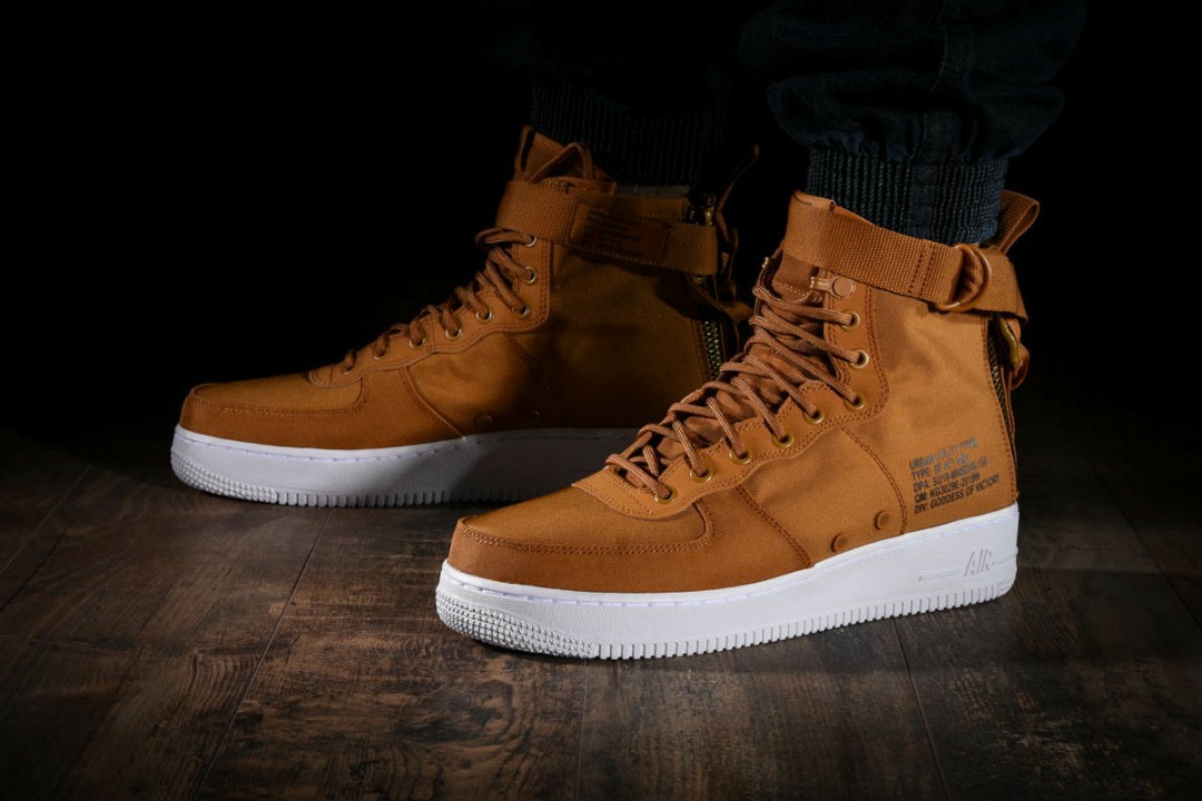 The Nike SF-AF1 Mid Desert Ochre Is Now Available •