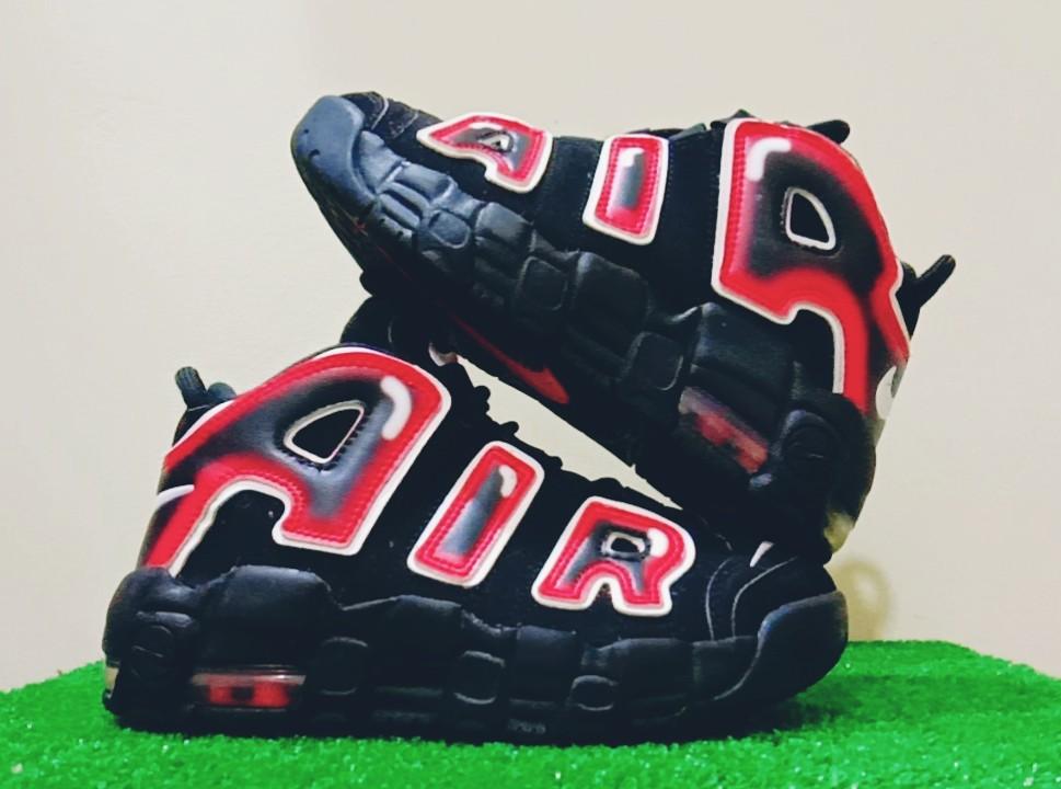 Nike uptempo 96 kids sales