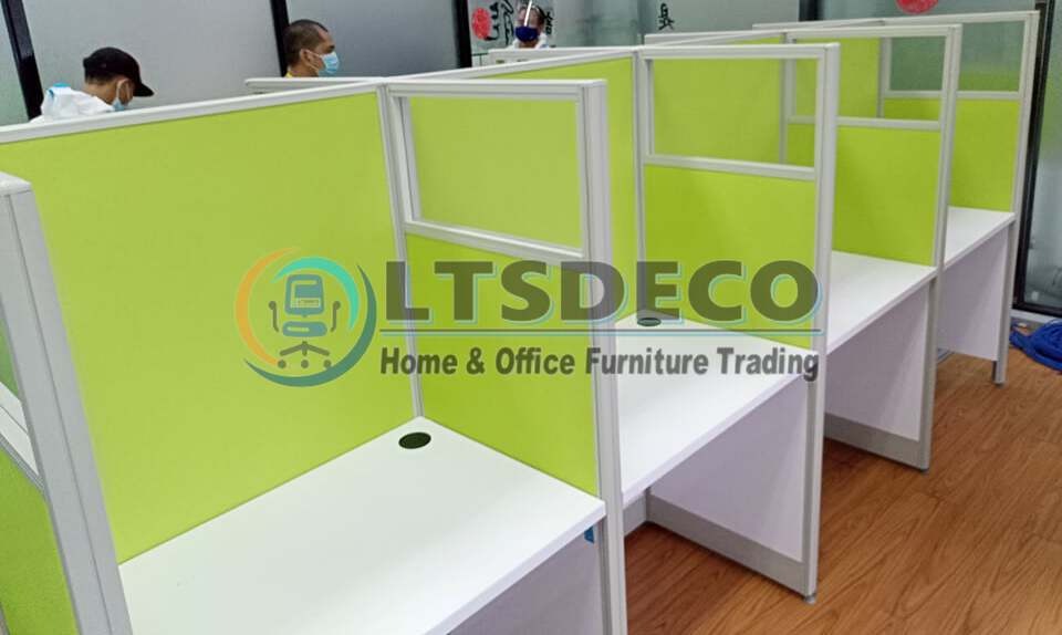 OFFICE PARTITION CALL CENTER TABLE CUBICLE // FURNITURE, Furniture ...