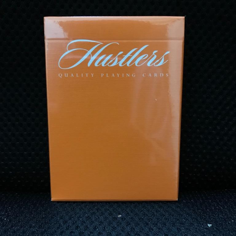 HUSTLERS ORANGE BICYCLE DECK LIMITED ED PLAYING CARDS MADISON ELLUSIONIST POKER 
