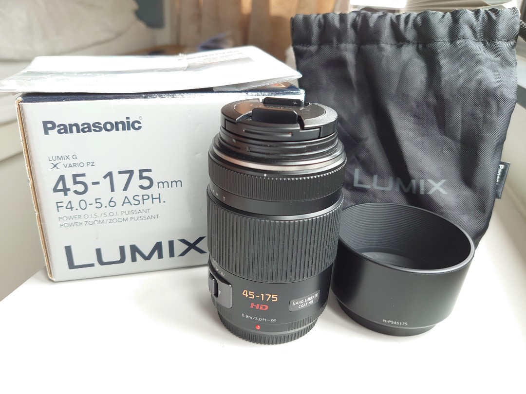 Panasonic 45-175mm Lumix G X Vario PZ F4.0-5.6 ASPH. POWER O.I.S.