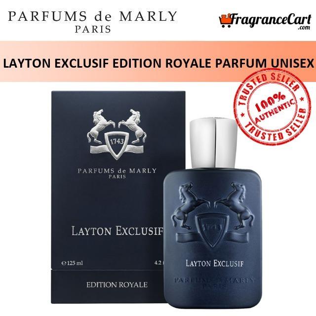 Parfums de Marly Layton Exclusif Edition Royale Parfum for Unisex  (75ml/125ml) [Brand New 100% Authentic Perfume FragranceCart] PDM EDP Royal  ...