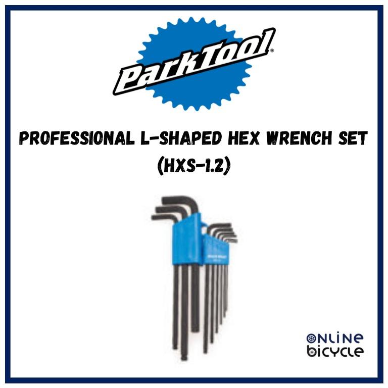 Park Tool HXS/1.2 Professional /Shaped Hex Bicycle Wrench Set 