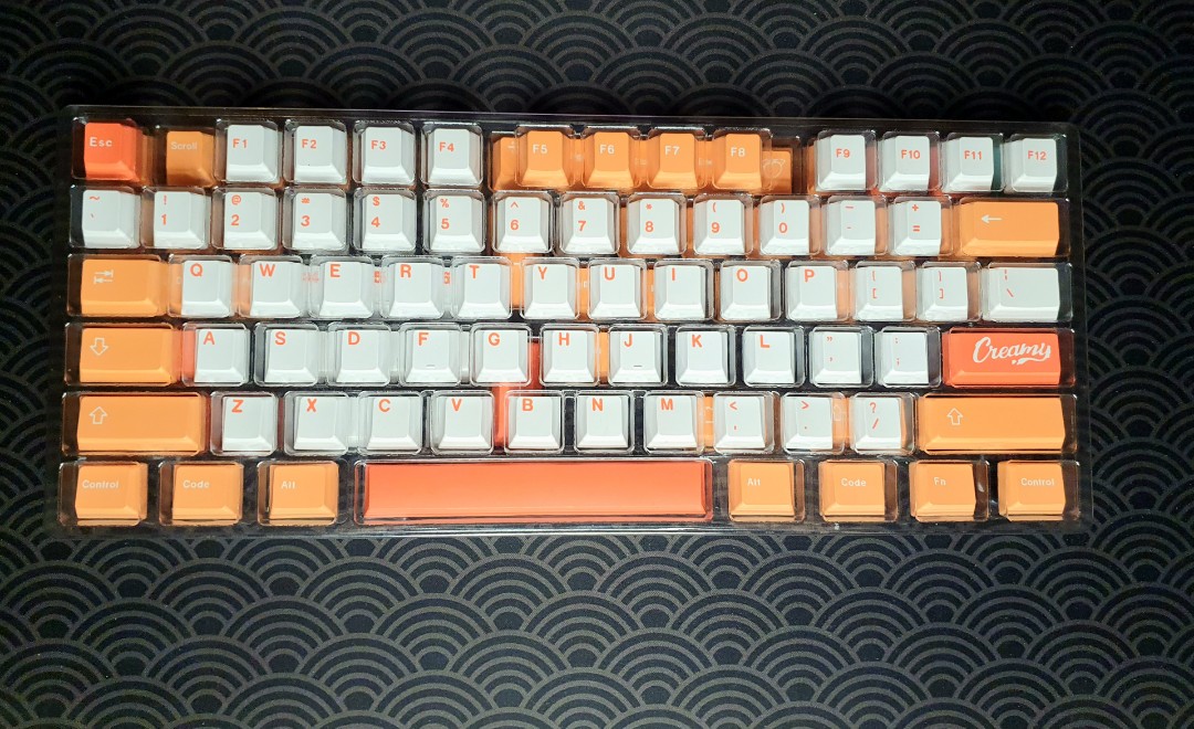 [BN] Peaches and cream PBT keycaps, Computers & Tech, Parts
