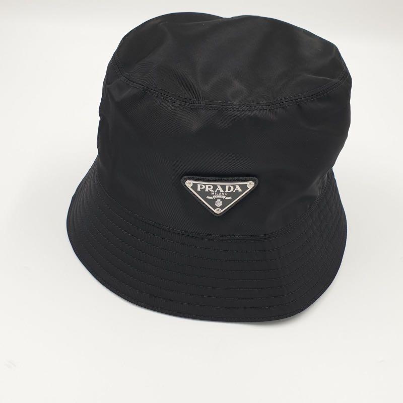 Prada Bucket Hat, Luxury, Apparel on Carousell