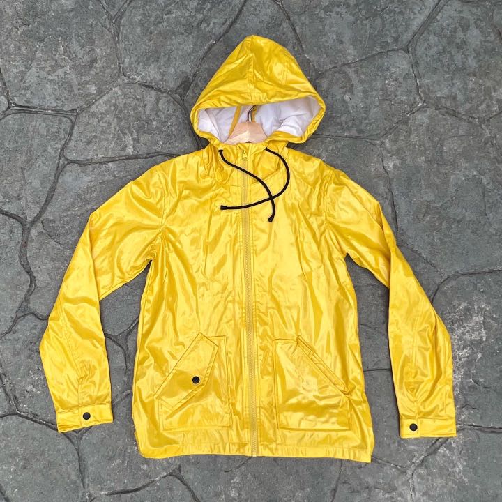 Yellow raincoat outlet primark