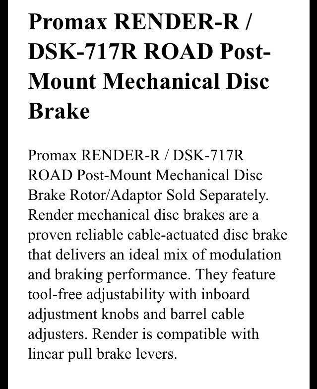 promax bike components