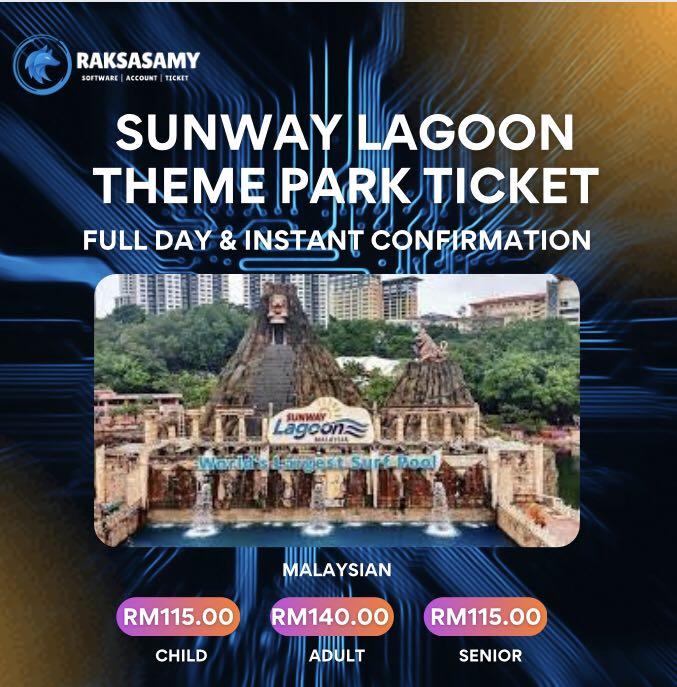 Sunway Lagoon Annual Pass Promotion 2025 Xenia Karoline