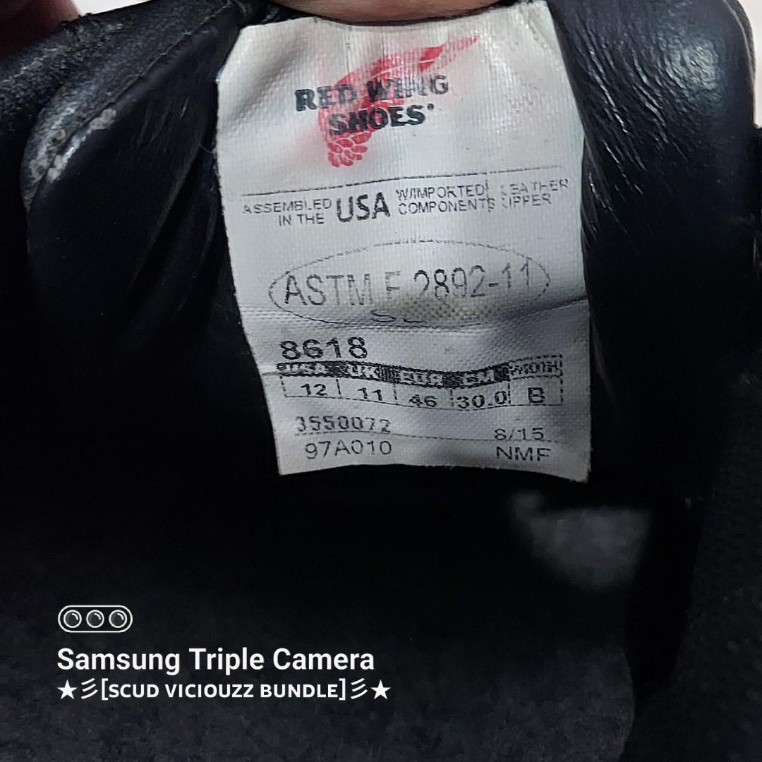 Red wing best sale shoes 8618