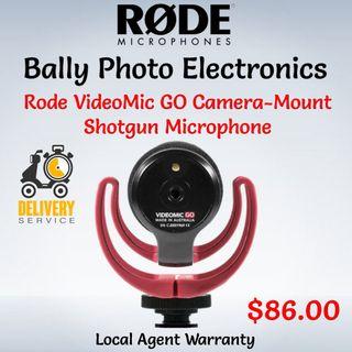 Rode VideoMic GO Camera-Mount Shotgun Microphone