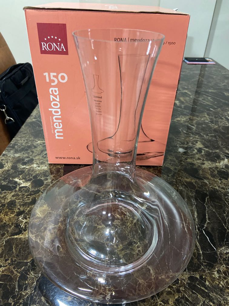 Rona Wine Decanter (1500ml), TV & Home Appliances, Kitchen Appliances