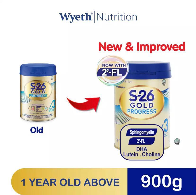 S26 Gold Progress 900g -stage 3, Babies & Kids, Nursing & Feeding ...