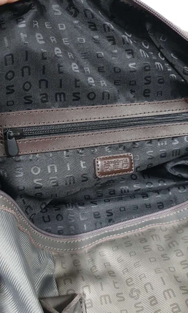 Samsonite gym/travel duffel bag, Women's Fashion, Bags & Wallets, Crossbody Bags on Carousell