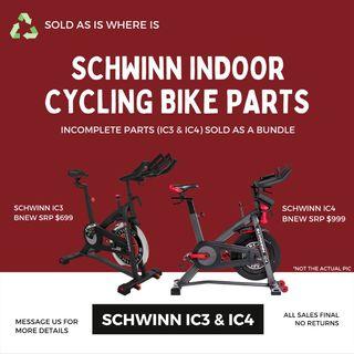 SCHWINN IC3 & IC4 Indoor Cycling Bike [ FOR SPARE | MISSING & INCOMPLETE PARTS & MACHINES ]