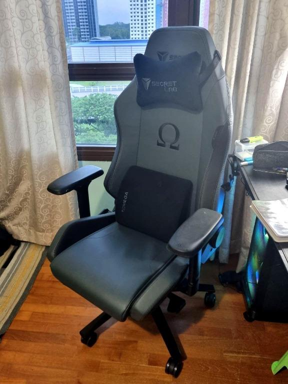 Secretlab OMEGA 2020 Ash PU Leather Furniture Home Living Furniture Chairs on Carousell