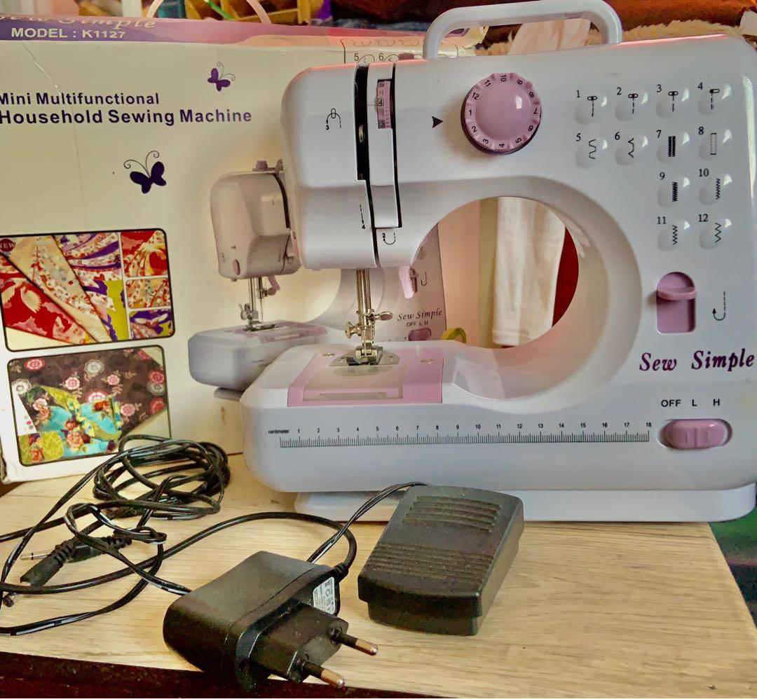 Sew Simple 12Stitch Sewing Machine, Mobile Phones & Gadgets, Other