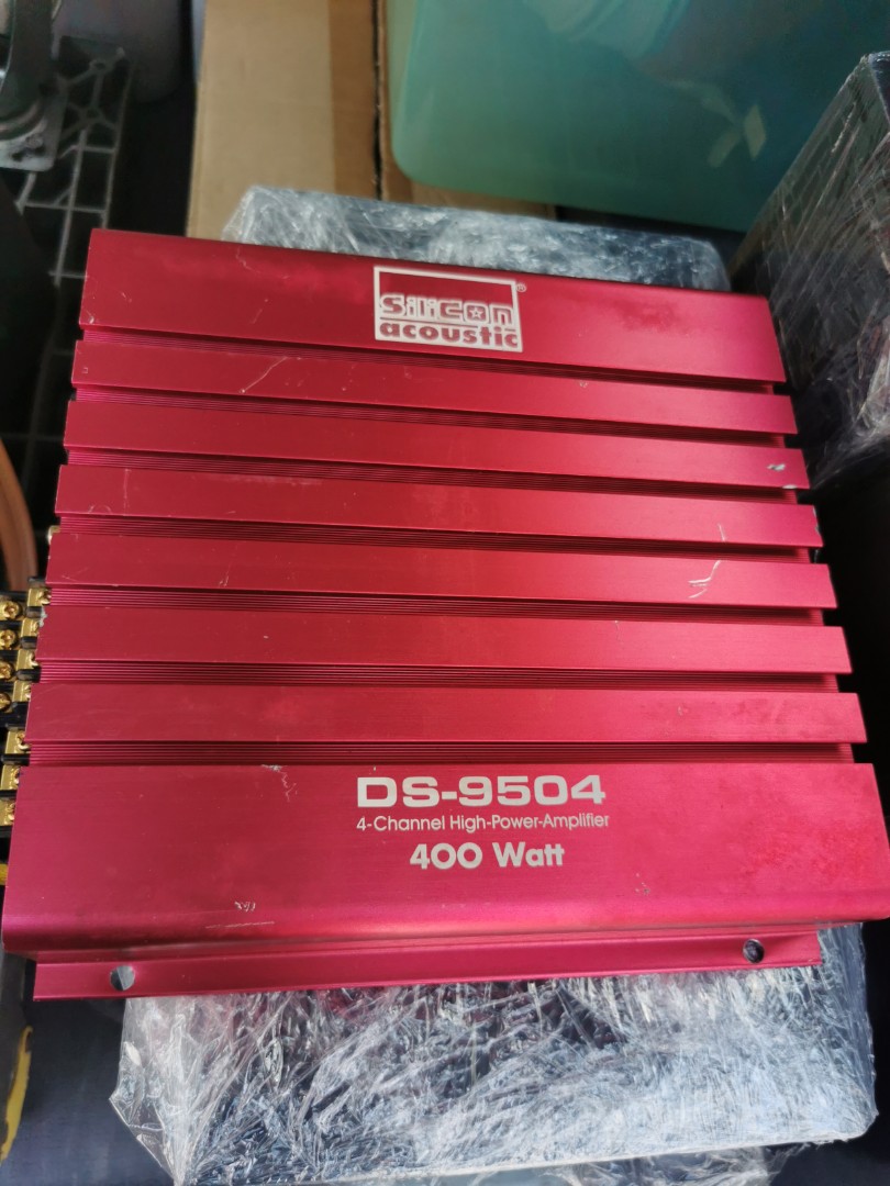 Silicon car amplifier 4channel, Car Accessories, Accessories on Carousell