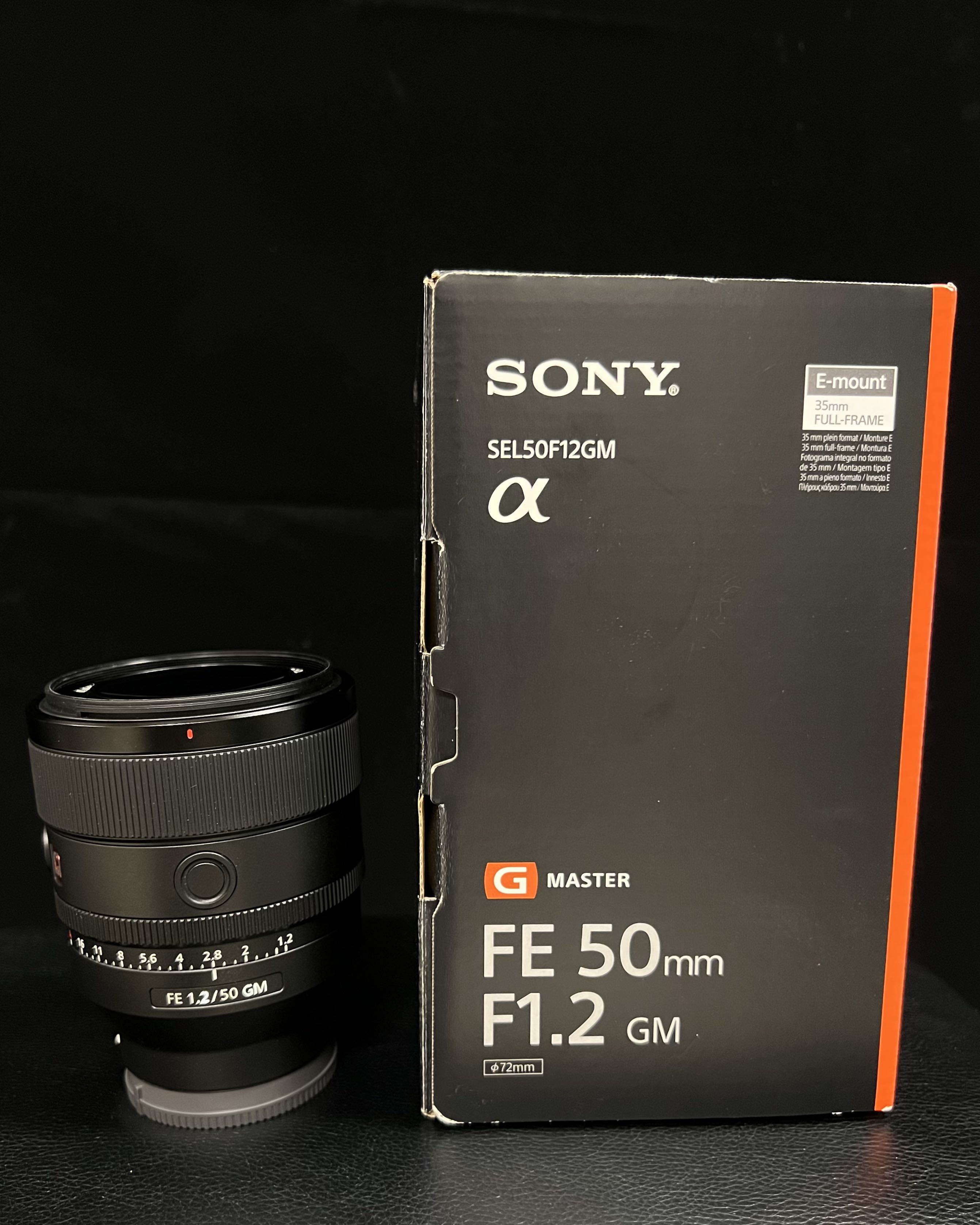 Sony FE 50mm F1.2 GM (SEL50F12GM), 攝影器材, 鏡頭及裝備- Carousell