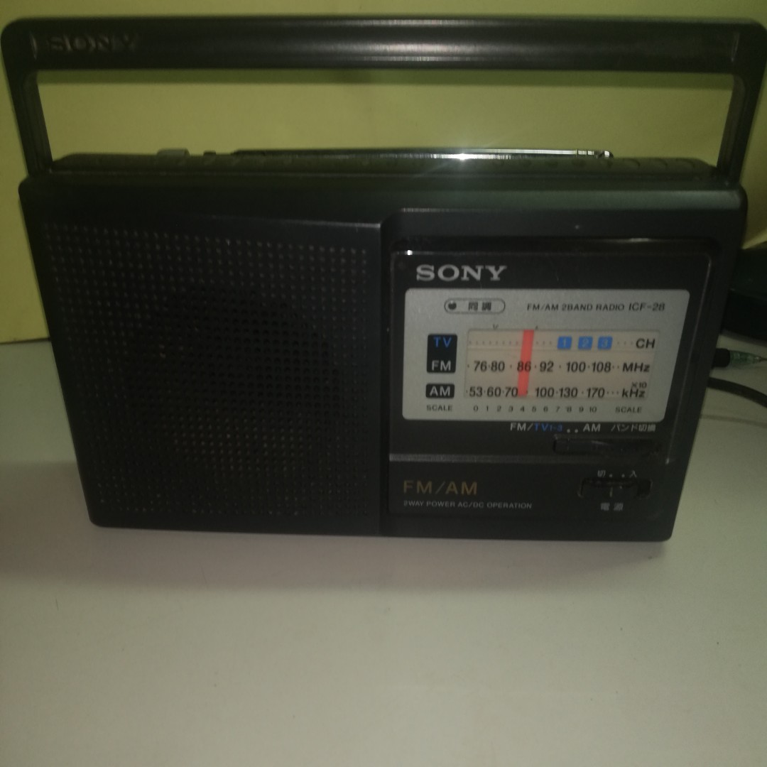 SONY ICF-28 ラジオ - ラジオ