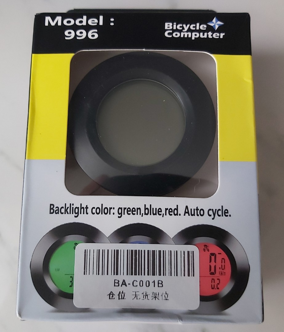 Speedometer Sepeda Digital BC 996 Wireless Bicycle Computer