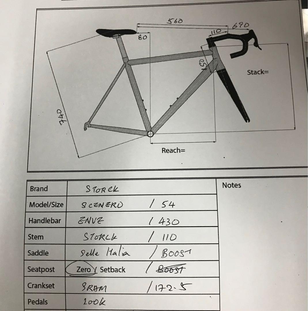 Storck Scenero Road bike