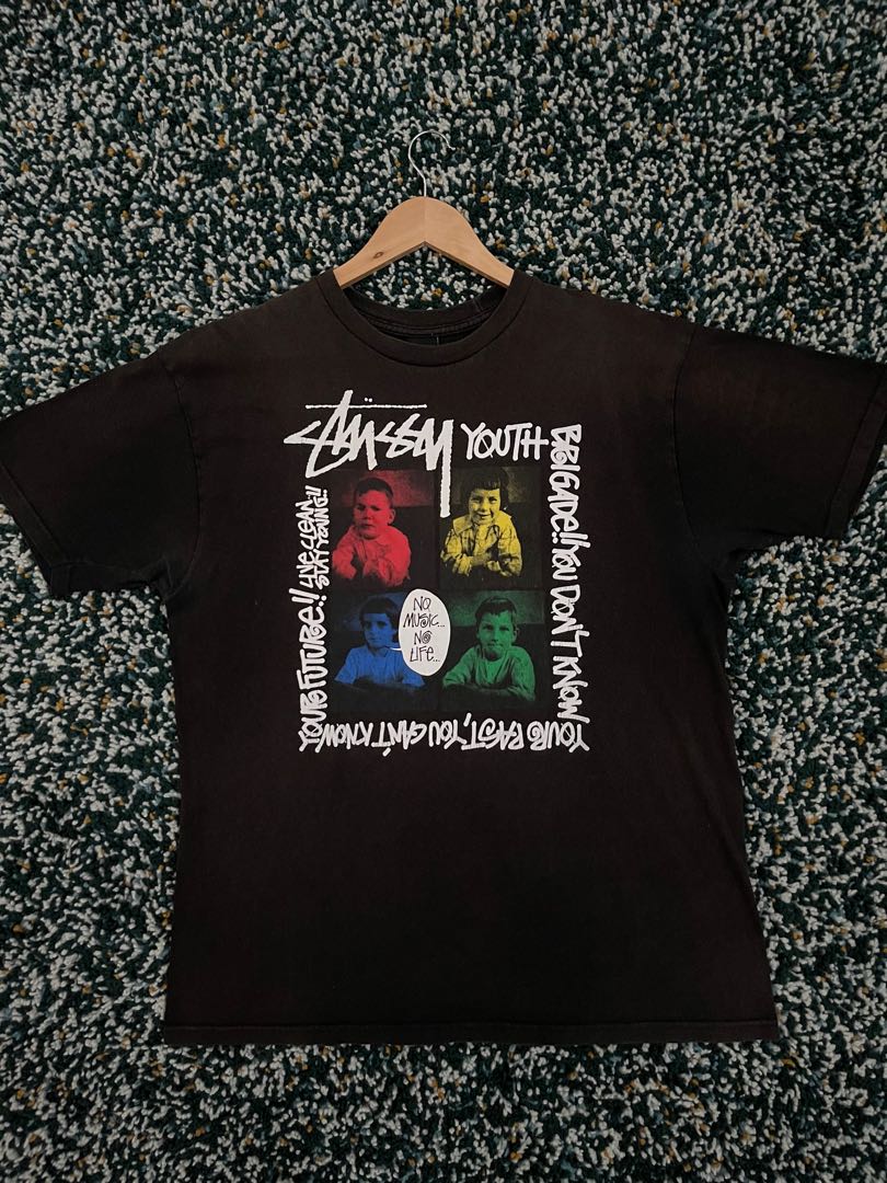 STUSSY YOUTH TEE, Men's Fashion, Tops 