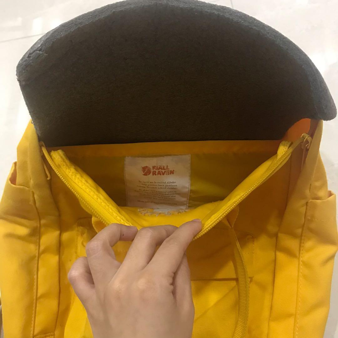 SUNFLOWER YELLOW RE KANKEN Women s Fashion Bags Wallets Backpacks on Carousell
