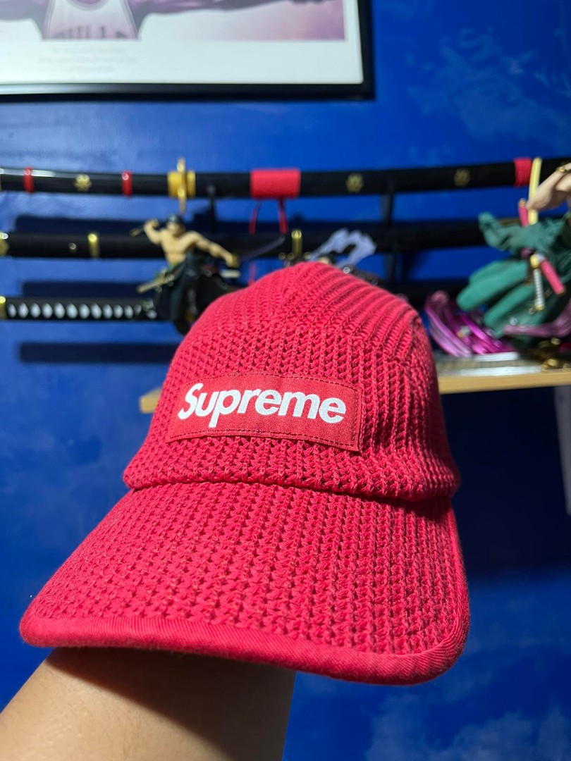 Supreme String Camp Cap Red, Men's 
