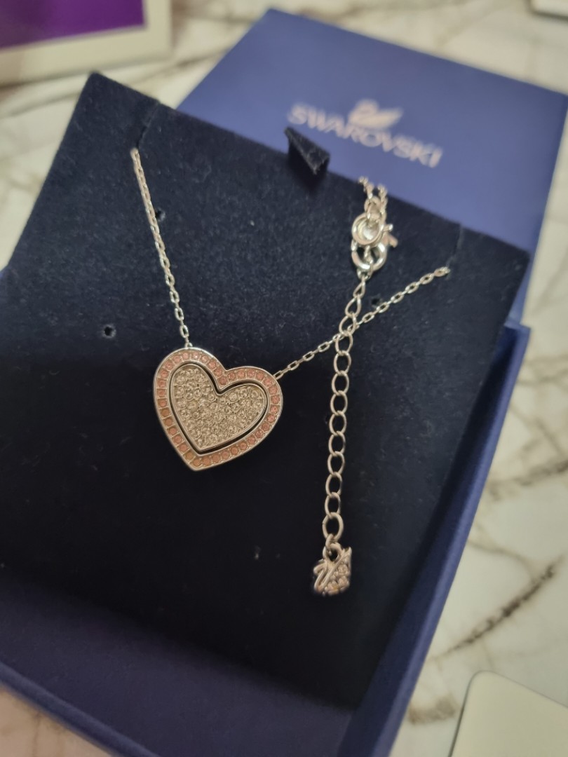 Swarovski cupid necklace outlet