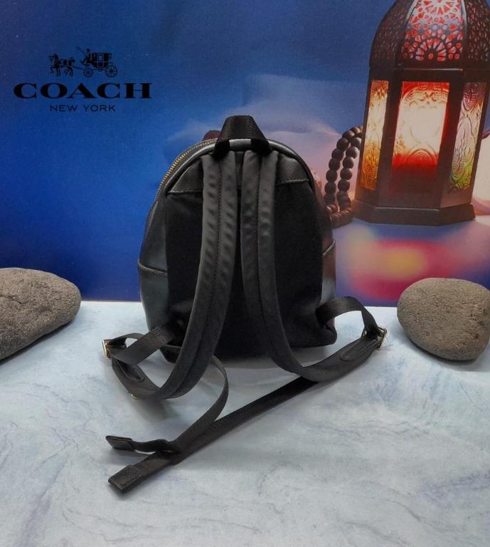 Tas Coach F38302 Signature Mini Charlie Backpack In Pebble Leather Barang Mewah Tas Dompet di Carousell