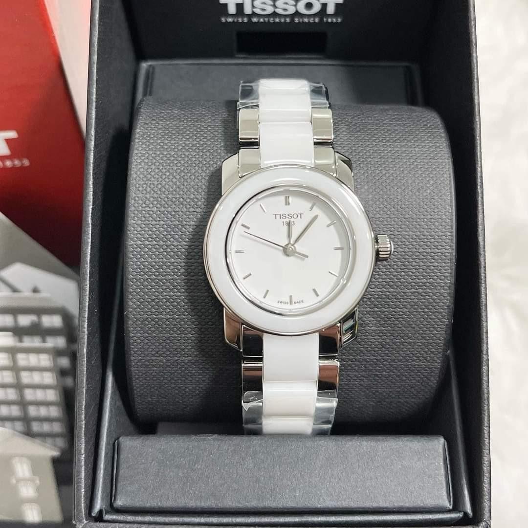 Tissot T Trend White Ceramic Ladies Women s Fashion Watches
