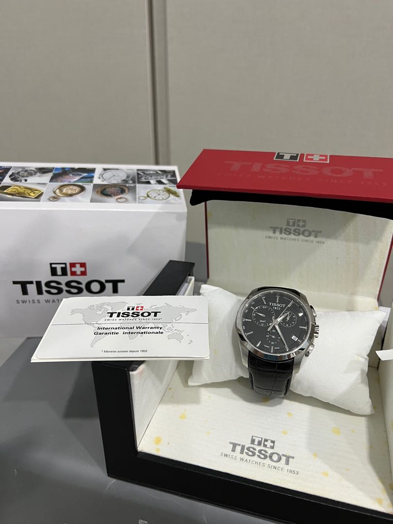 Tissot clearance gmt chronograph