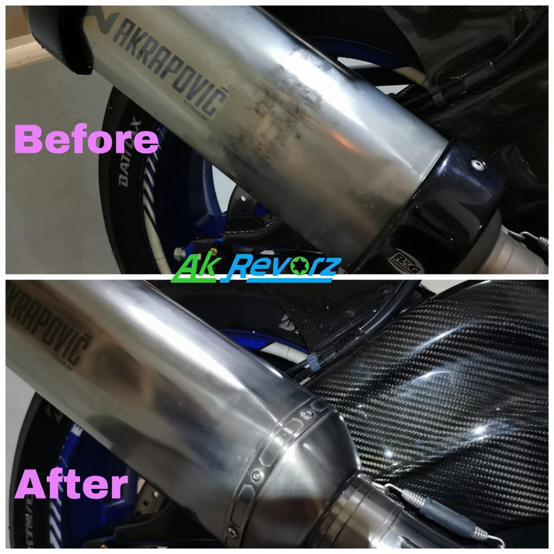 titanium exhaust pipe