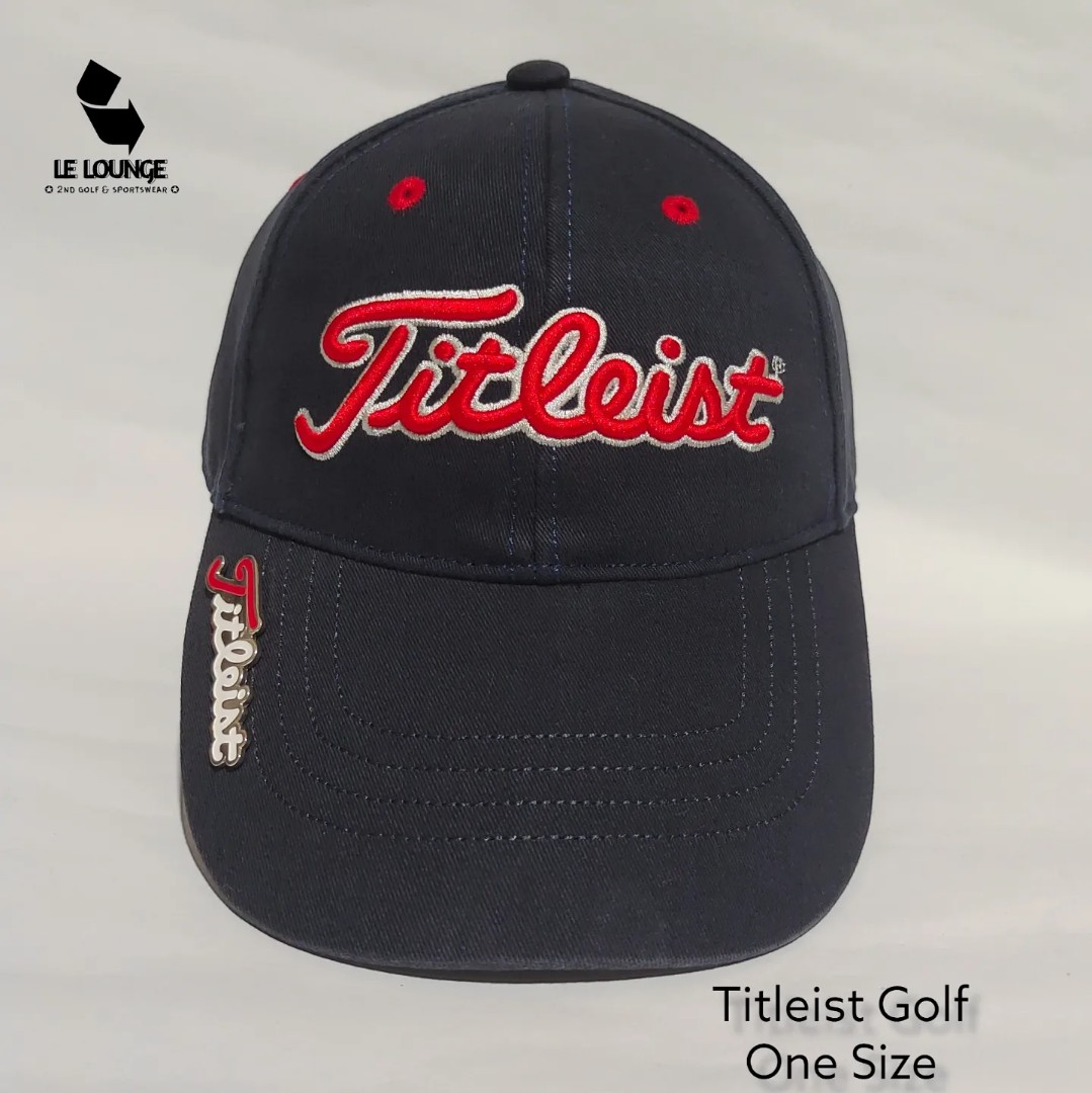 Titleist Navy Golf Caps, Olah Raga 