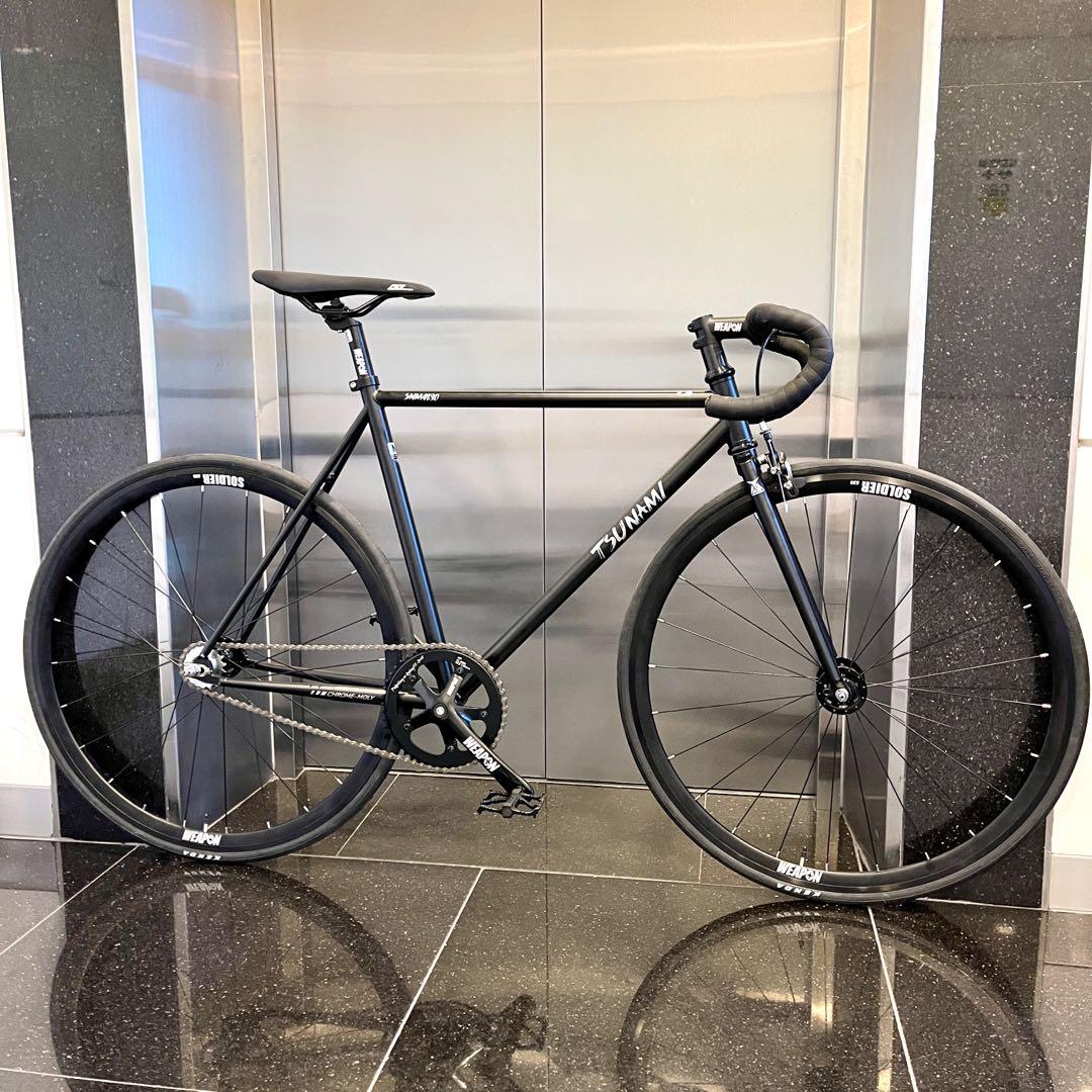 Drop bar fixed gear outlet