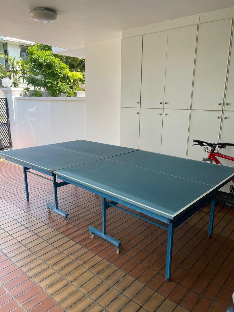 Used Foldable Table Tennis Table, Sports Equipment, Other Sports