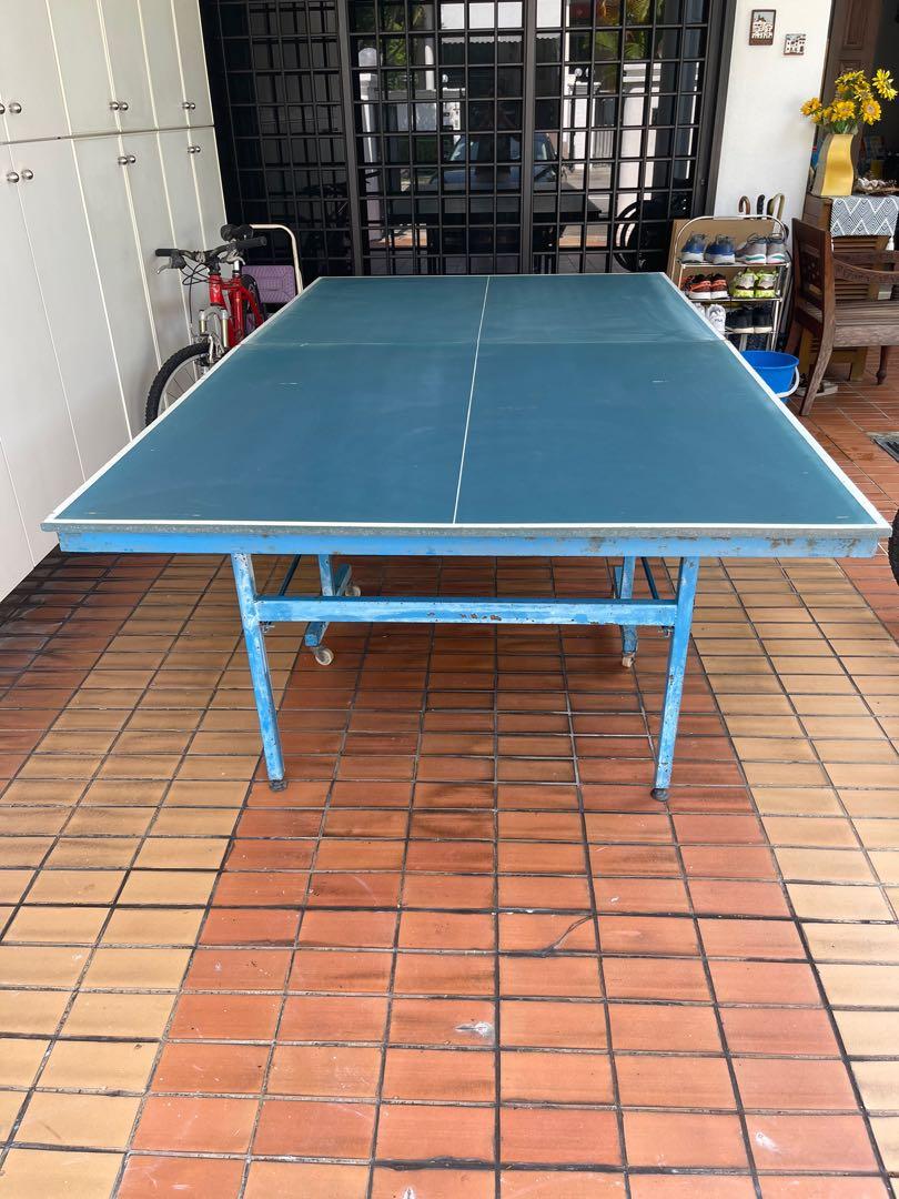 Used Foldable Table Tennis Table, Sports Equipment, Other Sports