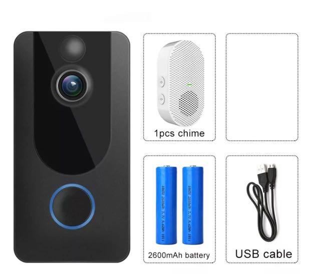 V7 Video Doorbell, Furniture & Home Living, Security & Locks, Peephole