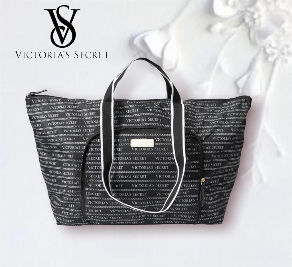 VICTORIA'S SECRET GETAWAY PACKABLE WEEKENDER / TOTE BAG / FOLDABLE BAG,  Women's Fashion, Bags & Wallets, Tote Bags on Carousell