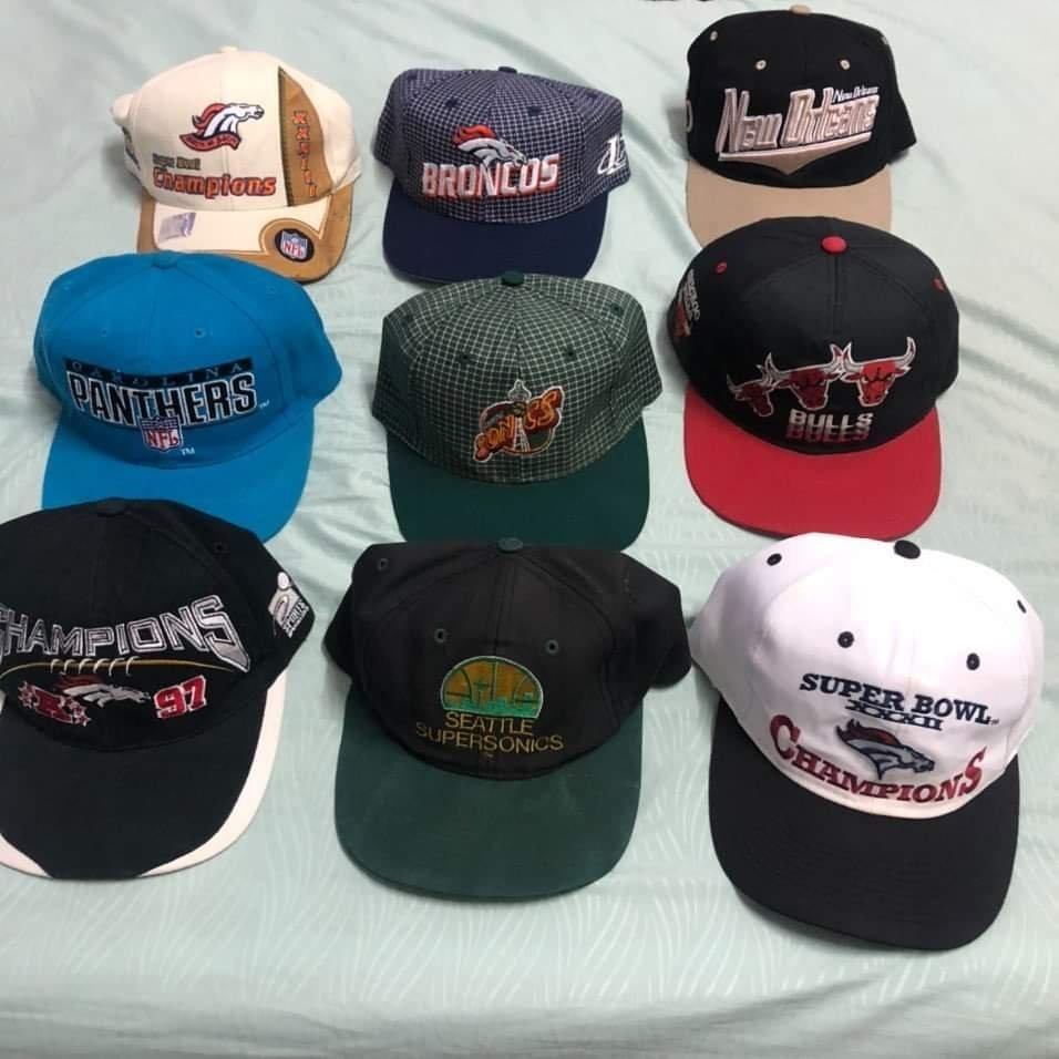 American sports hats top