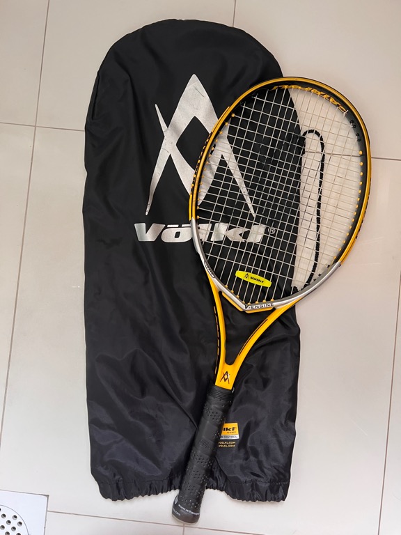 Volkl VEngine Tennis Racquet plus cover, Sports Equipment, Sports