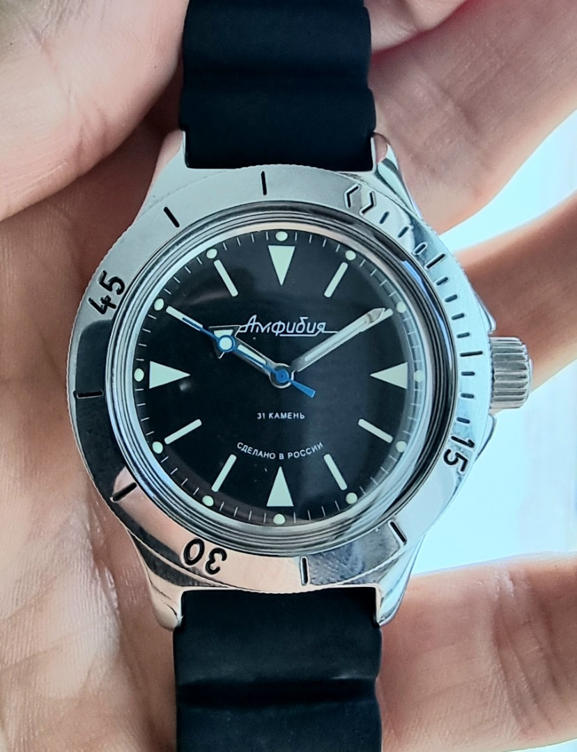 Vostok Amphibian 120512 Men s Fashion Watches Accessories