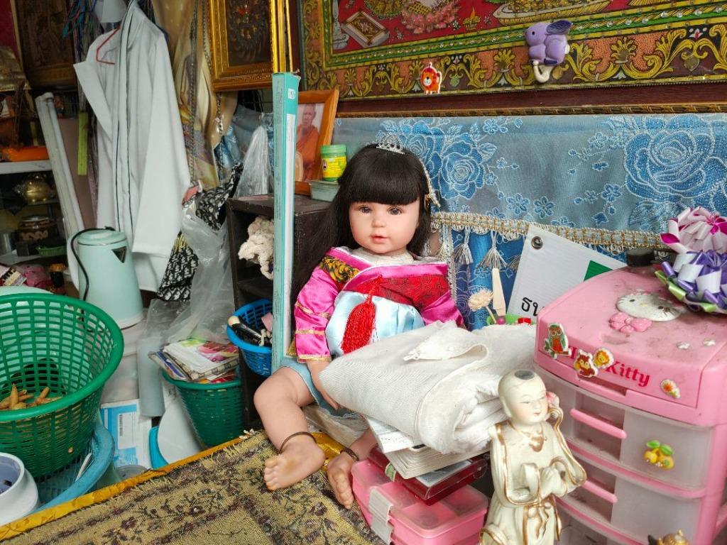 Wat Mahabut (Lady Ghost Temple) Luk Thep Miracle Dolls ! Ready Stock